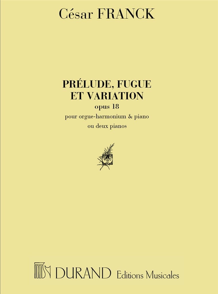 Prelude, Fugue Et Variation, Opus 18